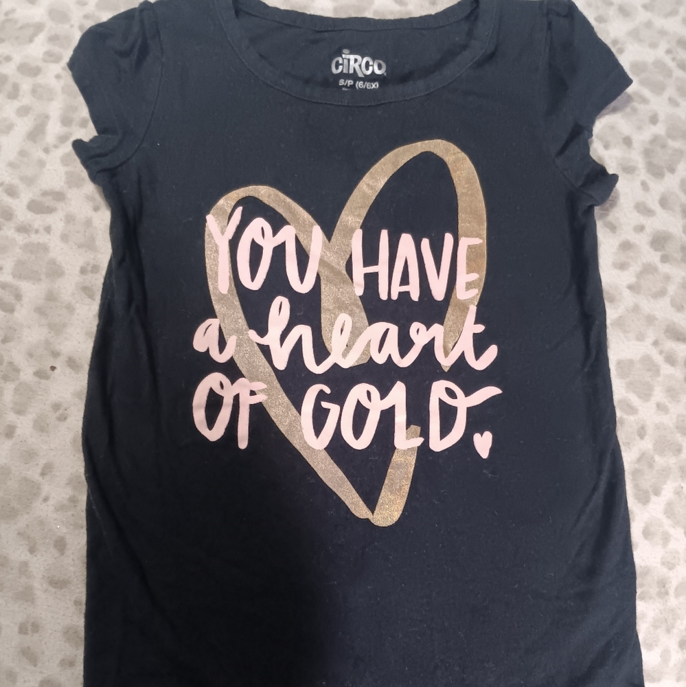 Circo Black and Gold Kids T-Shirt